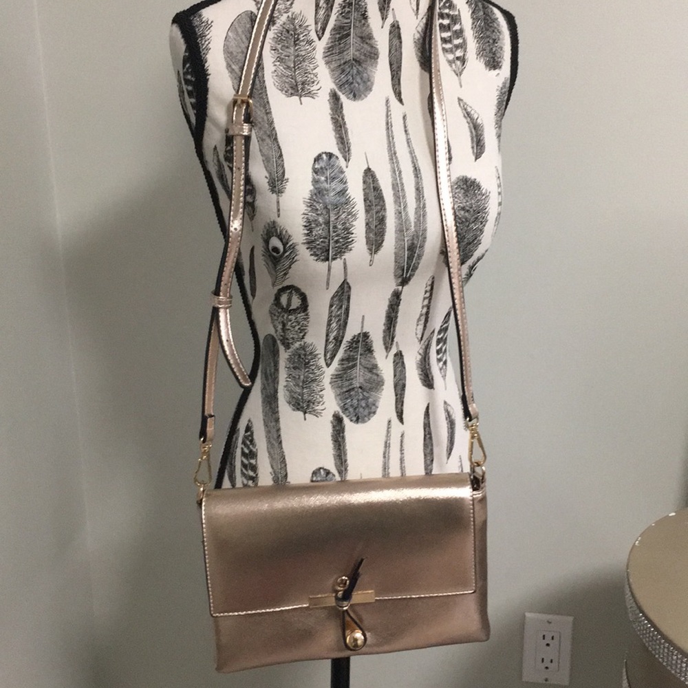 Rose gold purse/clutch